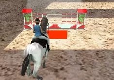 3D Games, Horse Jumping 3D, Games-kids.com