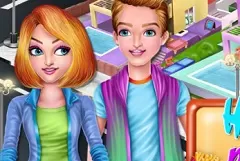 Cooking Games, Hot and Spicy Restaurant, Games-kids.com