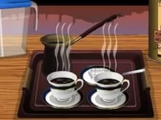 Cooking Games, How to Cook Turkish Coffee, Games-kids.com