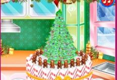 Christmas Games, How to Make a Christmas Cake, Games-kids.com