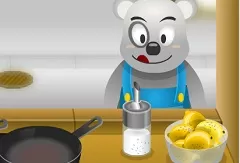 Cooking Games, Hungry Bears, Games-kids.com