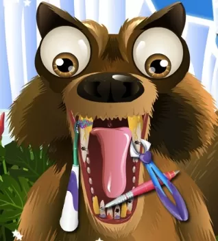 Ice Age Games, Ice Age Scrat Dentist, Games-kids.com