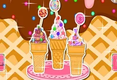 Cooking Games, Ice Cream Cone Cupcakes Candy, Games-kids.com