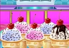 Cooking Games, Ice Cream Cone Maker, Games-kids.com