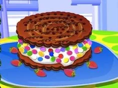 Cooking Games, Ice Cream Cookie Sandwich, Games-kids.com