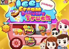 Cooking Games, Ice Cream Delivery Truck, Games-kids.com