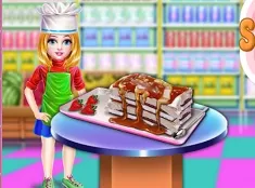 Cooking Games, Ice Cream Sandwich Cake, Games-kids.com