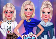 Frozen  Games, Ice Princess All Around the Fashion, Games-kids.com