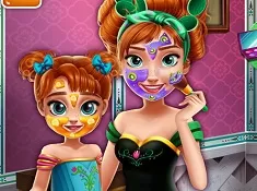 Frozen  Games, Ice Princess Mommy Real Makeover, Games-kids.com