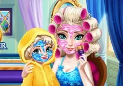 Frozen  Games, Ice Queen Mommy Real Makeover, Games-kids.com