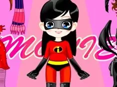 The Incredibles Games, Incredible Girl Dress Up, Games-kids.com