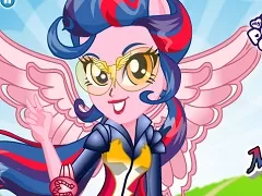 My Little Pony Games, Indigo Zap Motocross Style, Games-kids.com