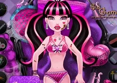 Monster High Games, Injured Draculaura, Games-kids.com