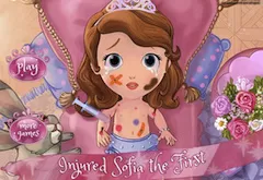 Sofia the First Games, Injured Sofia the First, Games-kids.com