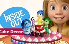 Inside Out Games, Inside Out Cake Decor, Games-kids.com