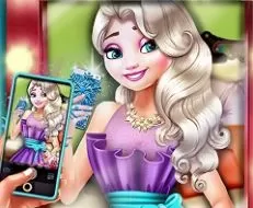 Frozen  Games, Insta Selfie Addiction, Games-kids.com