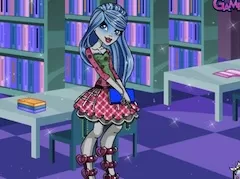 Monster High Games, Intellectual Ghoulia Style, Games-kids.com