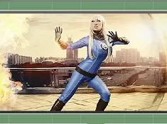 Fantastic Four Games, Invisible Woman Puzzle, Games-kids.com