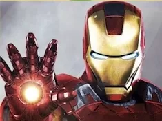 Avengers Games, Iron Man Laser Puzzle, Games-kids.com