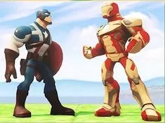 Avengers Games, Iron Man vs Captain America Drawings Puzzle, Games-kids.com