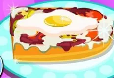 Cooking Games, Italian Bread Omelette Pizza, Games-kids.com