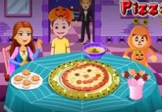 Cooking Games, Jack O Lantern Pizza, Games-kids.com