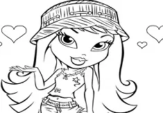 Bratz Games, Jade Coloring, Games-kids.com