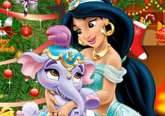 Aladdin Games, Jasmine Christmas Tree, Games-kids.com