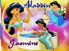 Aladdin Games, Jasmine Collage Puzzle, Games-kids.com