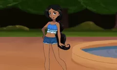 Aladdin Games, Jasmine Dress Up 2, Games-kids.com