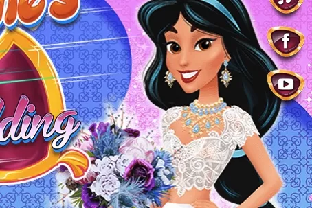 Aladdin Games, Jasmine Magical Wedding, Games-kids.com