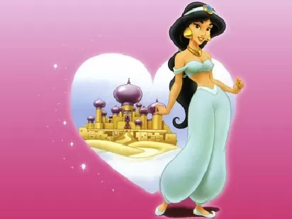 Aladdin Games, Jasmine Puzzle , Games-kids.com