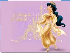 Aladdin Games, Jasmine Sparkle Puzzle, Games-kids.com