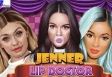 Celebrities Games, Jenner Lip Doctor, Games-kids.com