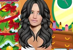 Celebrities Games, Jennifer Lawrence Christmas Hairstyles, Games-kids.com