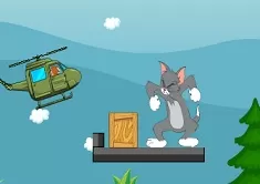 Tom and Jerry Games, Jerry Bombing Helicopter, Games-kids.com