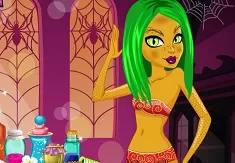 Monster High Games, Jinafire Long Hair Spa and Facial, Games-kids.com