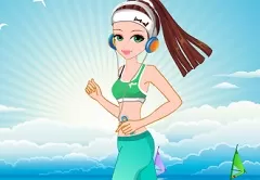 Dress Up Games, Jog Along the Shores, Games-kids.com