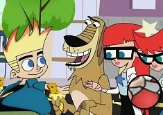 Johnny Test Games, Johnny Test Hidden Letters, Games-kids.com