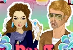 Girl Games, Jolie Pitt Family Dress Up, Games-kids.com