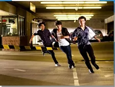 Celebrities Games, Jonas Brothers Running Puzzle, Games-kids.com