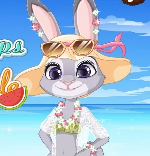 Zootopia Games, Judy Hopps Summer Style, Games-kids.com