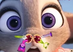 Zootopia Games, Judy Nose Infection, Games-kids.com