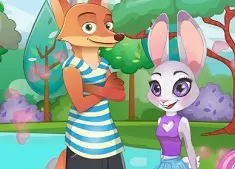 Zootopia Games, Judys Romantic Date, Games-kids.com