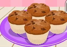 Cooking Games, Jumbo Chocolate Chip Muffins, Games-kids.com