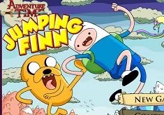 Adventure Time Games, Jumping Finn, Games-kids.com