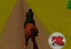 Animal Games, Jumping Horse 3D, Games-kids.com