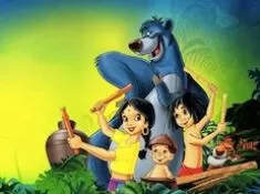 Jungle Book Games, Jungle Book Friends Puzzle, Games-kids.com