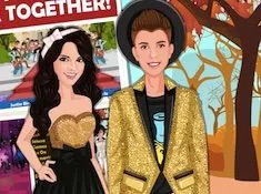 Celebrities Games, Justin and Selena Back Together, Games-kids.com