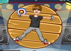 Celebrities Games, Justin Bieber Darts, Games-kids.com